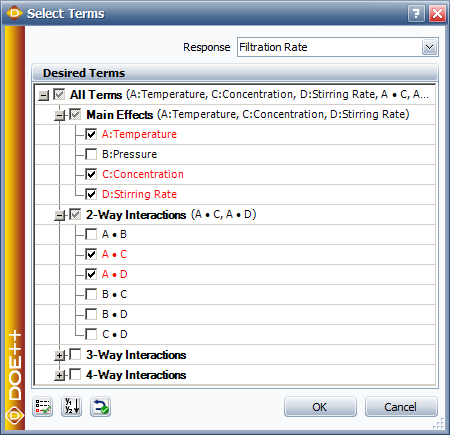 Effects window