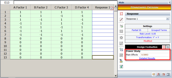 Evaluation results.