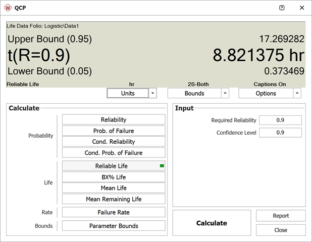 Logistic Distribution Exmaple 1 QCP Reliable Life.png