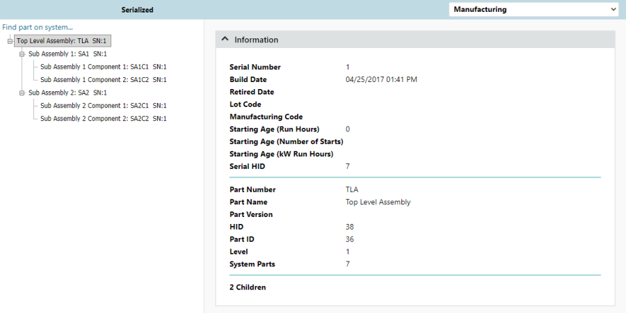 Serialized System